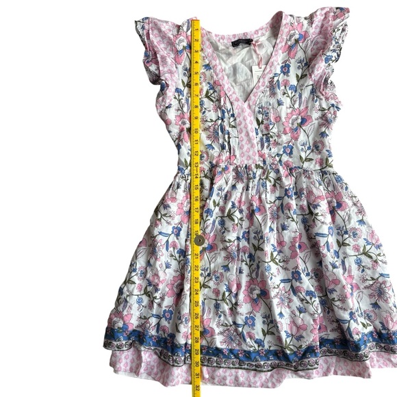 NWT Vineyard Vines Printed Flutter Sleeve Dress Thalia Floral Size XS - Picture 11 of 13
